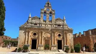 CRETE - ARKADI MONASTERY