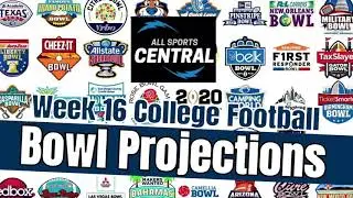 2020 Week 16 College Football Bowl Projections and College Football Playoff Predictions