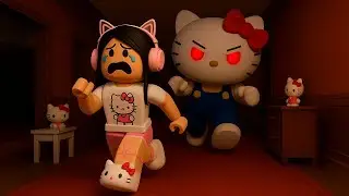 AMO A HELLO KITTY, Mas Essa N&Atilde;O! Roblox Escape the Hello Kitty House