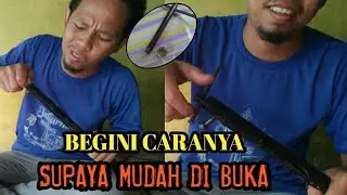 cara membuka baut tabung tanam senapan canon jadul