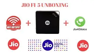 JIO-FI 5 HOTSPOT Unbox & Review