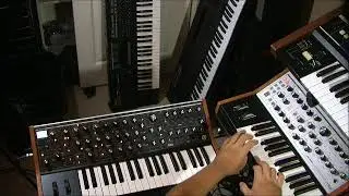Moog Subsequent 37 vs Moog Sub Phatty + Linndrum