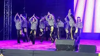 Class 2 students performed a Joyful Masti dance