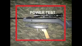 Gamo Air Rifle & Air Pistol Power Comparison test