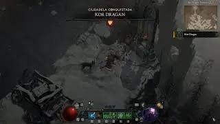 Diablo IV - Renegado - Level 57 - Mision Kor Dragan -Refugio Tribu del oso - No coments