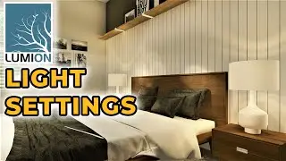 Lumion 10.5 Lighiting Tips - How to Set Omni Lights and Spotlights