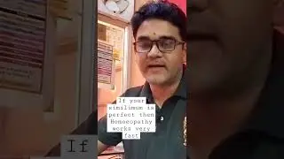 how fast Homoeopathy works when your selection  of medicine is perfect. #homeopathy #homeopathyindia