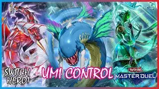 FLOOD GATE UMI CONTROL ICE JADE BARRIER  COMBO RANKED GAMEPLAY (Yu-Gi-Oh Master Duel) #umi #icejade