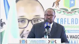 Discours du Président du Nord-Est de la Somalie