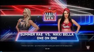 Summer Rae vs Nikki Bella - WWE 2K25