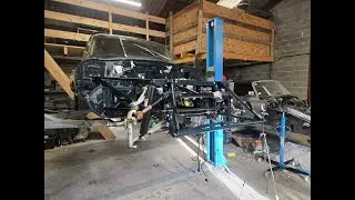 Мой Jaguar E-Type Series 2 4.2L 1969 года, цвет British Racing Green. Реставрация, подлежащая зав...