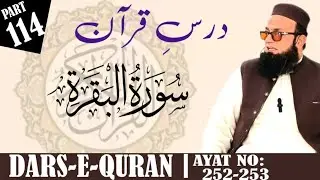 انسان کو فیصلے میں کتنا اختیار حاصل ہے؟ | اسلامی نقطۂ نظر DARS-E-QURAN PART 114 | BY MOULANA HAROON 