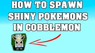 HOW TO SPAWN SHINY Pokemons in COBBLEMON MINECRAFT !!! 😱