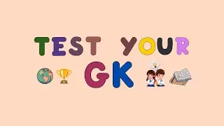 Test your General Knowledge  | 2025 | Fun trivia| Geography | Sports | Science