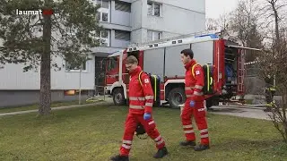 Wohnungsbrand in Wels-Lichtenegg fordert drei Verletzte