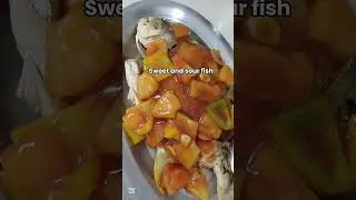Sweet and Sout Pompano fish