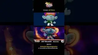 Trolls Band Together Shot Progression #Shorts