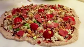 We made pizza