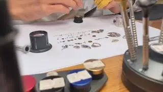 The whole process of Rolex 3130 movement assembly#watch restoration