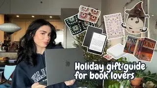 25+ holiday gift ideas for book lovers  🎁📖📚 (bookmas day four)
