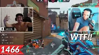 Streamers React To NRG s0m Impossible 1v4 Clutch VS G2 | Most Watched VALORANT Clips Today V1466