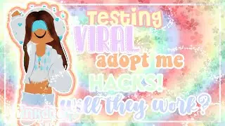 I tested 4 Viral Adopt Me Hacks to see if they would work! 💗 [] piinkducky