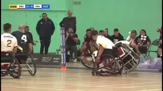 BIG WHEELCHAIR RUGBY LEAGUE TACKLES AND HITS