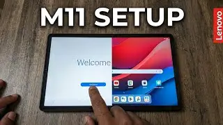 Как настроить планшет Lenovo M11 в первый раз
