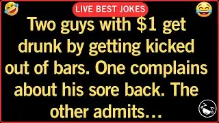 Two Broke Guys Get Drunk the Worst Way 😂 | Bar Joke With a Brutal Punchline