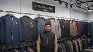 Italian Fabric 3-Piece Suiting | Luxury Feel, Sharp Look 🇮🇹✨ #trending #shorts #viral