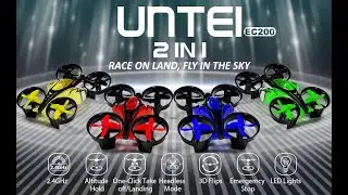 UNTEI 2 In 1 Mini Drone For Kids