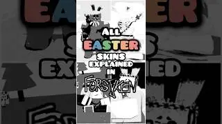 EASTER SKINS: EXPLAINED! | Roblox Forsaken 2.2.2 (Easter 2025 Update)