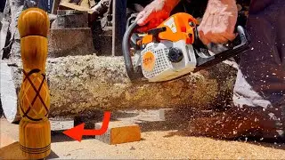 From Log to Pepper Grinder