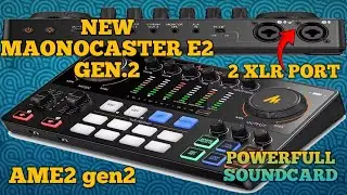 NEW MAONOCASTER E2 GEN.2 POWERFULL SOUNDCARD