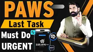 Paws Last Task | Paws Airdrop Update | Paws Coin Listing | Airdrop News | Crypto News | Albarizon