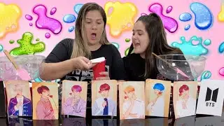 NÃO ESCOLHA O BTS ERRADO! SLIME CHALLENGE
