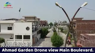Ahmad Garden | Drone View | Main Boulevard. Price ,Location ..