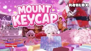 VERY SATISFYING ❗️THE OBSTACLE IS ALL KEYBOARD SOUNDS - MOUNT KEYCAP | ROBLOX INDONESIA