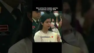 Brave mother of India's bravest son #army #armylover #indianarmy #indian #india