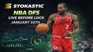 NBA DFS Live Before Lock (Friday 1/16/26) | DraftKings & FanDuel NBA Lineups