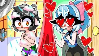 ¡SRTACATANA ESPIA A SU NOVIO EN LA DUCHA! 😱😳 ¿ME GUSTA? 💖🥰 | SRTACATANA MINECRAFT ROLEPLAY