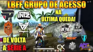 LBFF - &Eacute;PICO LOS GRANDES VOLTA A S&Eacute;RIE A NA &Uacute;LTIMA QUEDA! PAIN, INTZ, TEAM ONE FOI INSANO - CLIPS FF