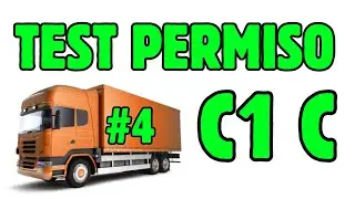 TEST4️⃣EXAMEN TEORICO Carnet de Conducir C 2025