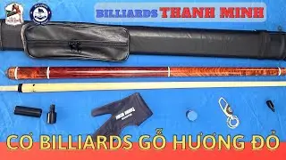 Cơ Billiards Lip - Phăng gỗ Hương Đỏ tự nhiên giá rẻ | Billiards Thanh Minh