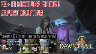 Final Fantasy XIV - Phaenna EX+ III Crafter Expert: руководство по рецептам