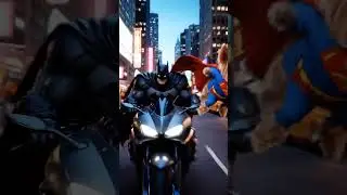 Super Yorkie & Batman