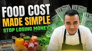 Calculate FOOD COST in 1 Minute! #chefdheerajbhandari 