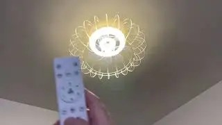 ⭕🔥⭕ Ceiling Fan with Light LED Bladeless Caged Unboxing and Review! ✅  #productreview #unboxing