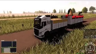 A full la cosecha de trigo  FS 19  mapa campo argentino V2