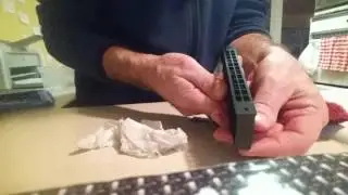 SANDING AND LAPPING of A Swan SW1248M chromatic harmonica